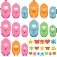thumbnail image 2 of 15 Pcs Craft Hole Punch Shapes Handmade Scrapbook Paper Punches Shape Cutters for Paper Mixed Shape Hole Puncher, 2 of 4