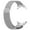 Silver, variant on for vivowatch3 Milan strap vivowatch3 Magnetic Return Loop Metal strap for vivowatch3 /IQOO watch, metal, 34g, 5.5-8.7 inches