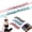 2-A(10level), variant on YUSUIYI Numbered Resistance Bands for Glutes,8/10-Section Elastic Stretching Strap for Fitness & Full Body Workout