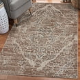thumbnail image 4 of Luxe Weavers Victoria 4620 Distressed Floral Area Rug Carpet, Beige / Size 8x10, 4 of 6