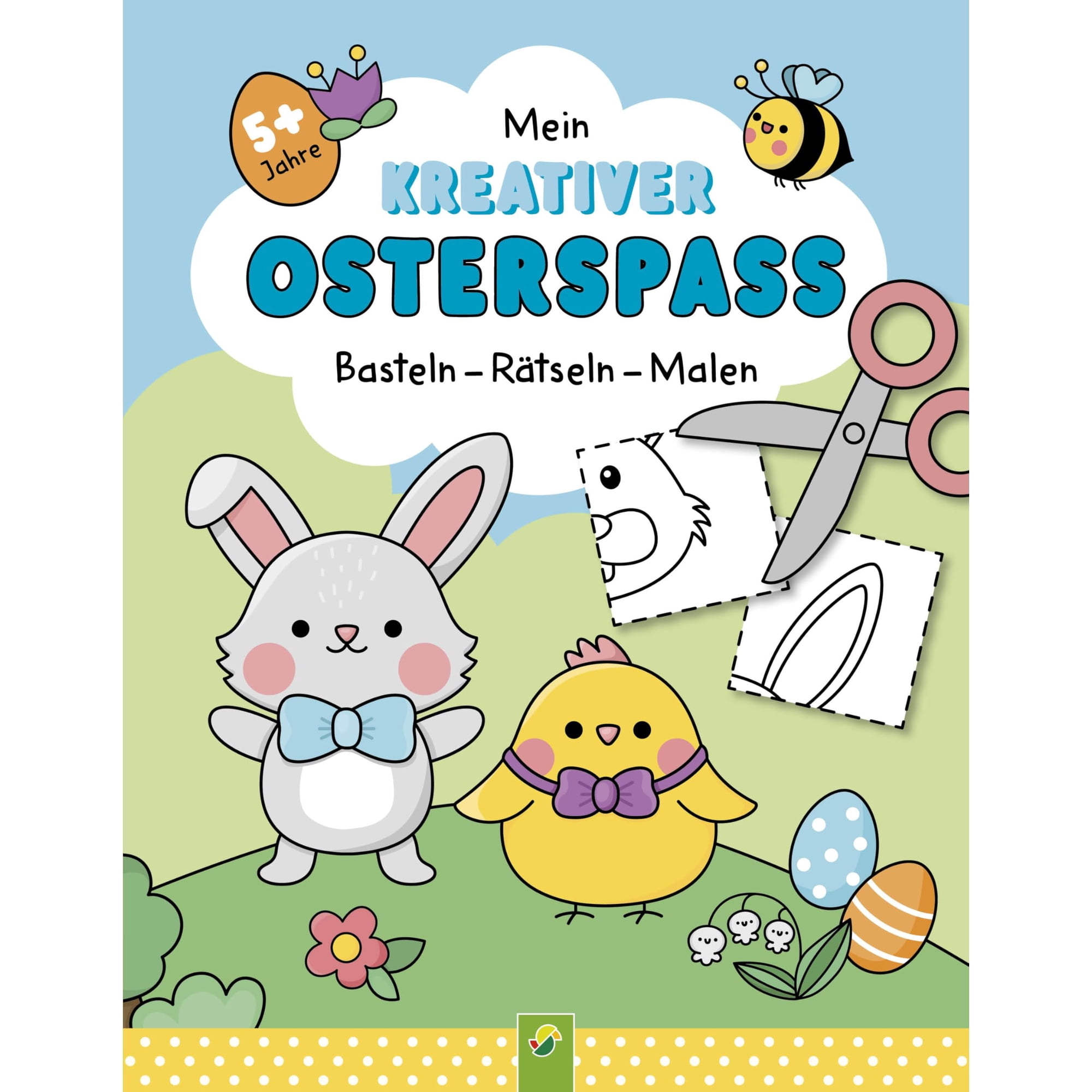 Schwager & Steinlei Mein kreativer Osterspa&szlig;: Basten R&auml;tseln Malen I F&uuml;r Kinder ab (Paperback)