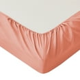 thumbnail image 2 of IR Imperial Rooms Fitted Sheet Deep Pocket Extra Soft Brushed Microfiber 1800 Series Peach King, 2 of 11