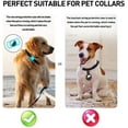 thumbnail image 4 of 2 Pack Airtag Dog Collar Protective Case Compatible for Apple Airtags for Dog Cat Collar Pet Loop Holder,Air Tag Holder for Dogs,Air Tag Silicone Cover for Pet Collar, 4 of 7