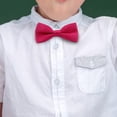 thumbnail image 3 of Milaget Adjustable Bow Ties Comfortable Necktie Tux Bowties for Prom Wedding Banquet Red, 3 of 9