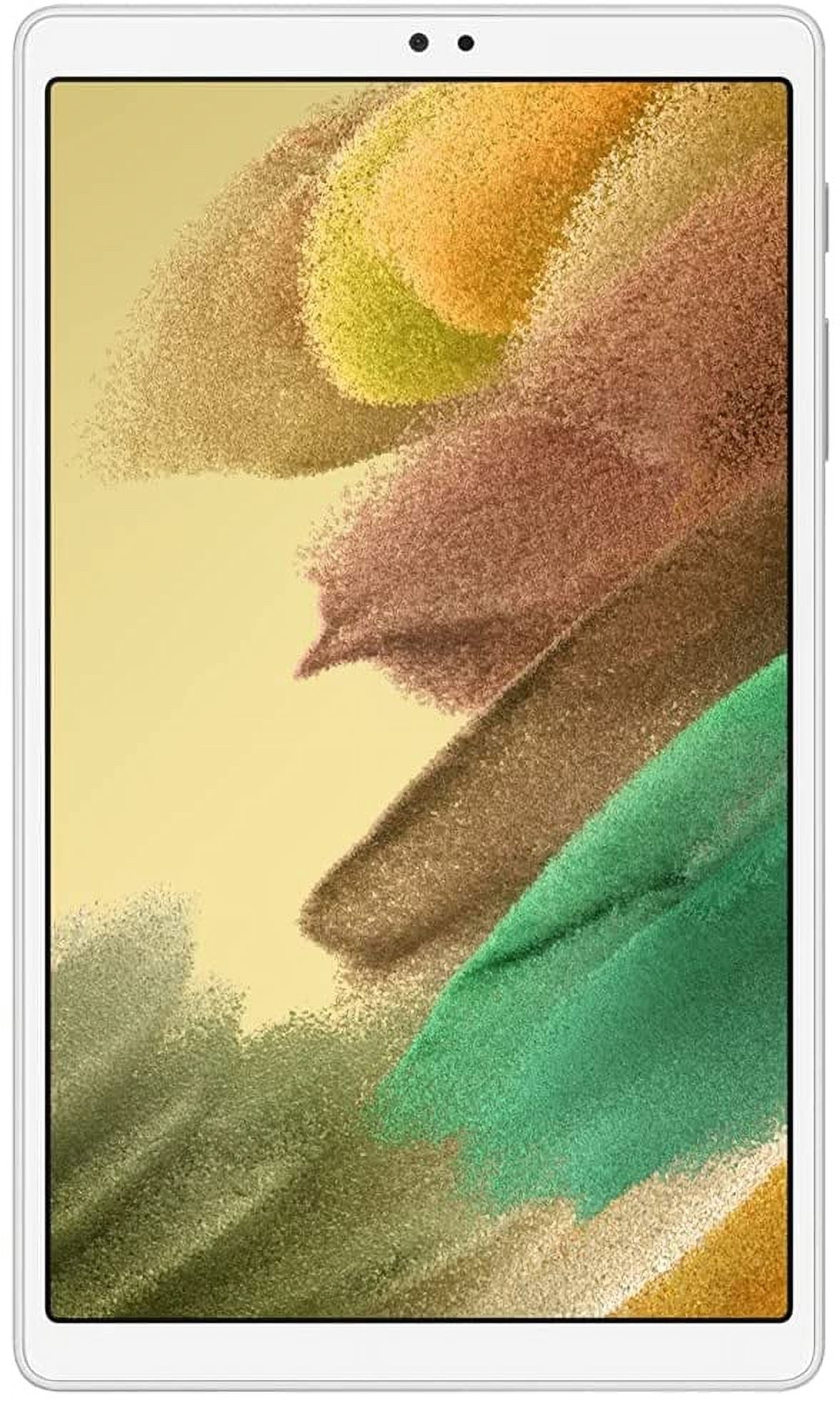 SAMSUNG Galaxy Tab A7 Lite (2021, 32GB, 3GB RAM) 8.7" (WiFi + Cellular) 5100mAh Battery, Android 11, 4G LTE Tablet GSM Unlocked, International Model - SM-T225 (Silver)