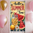 thumbnail image 7 of Decorative Design Summer Celebration Colorful Theme Hello Summer Refreshment Lemon Decor Watermelon Banner for Outdoor Party Beach Decoration Picnic Setup, 7 of 7