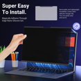 thumbnail image 4 of Surface Laptop Go 12.4 inch Privacy Screen, ZOEGAA Anti Blue Light Sliding Camera Cover Magnetic Privacy Screen, 4 of 5