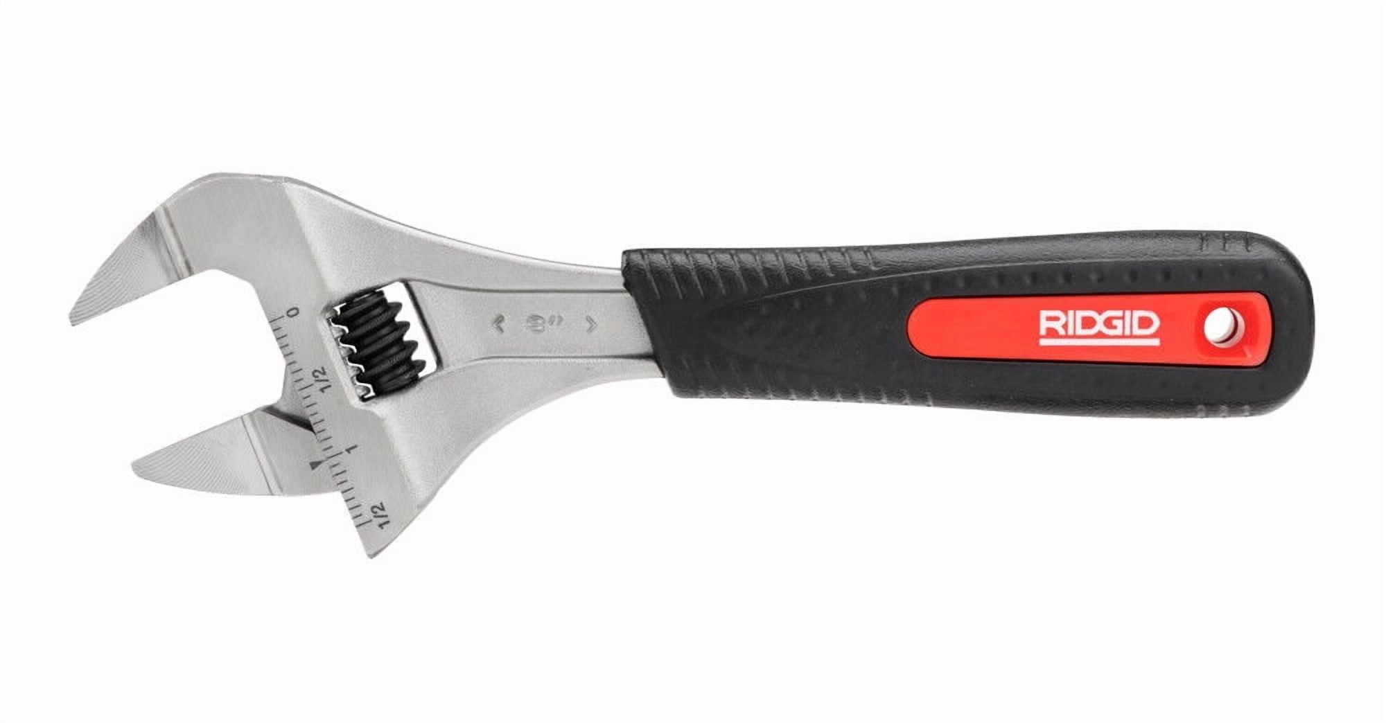 Ridgid 8 Inch Super Wide Capacity Slim Jaw Adjustable Wrench