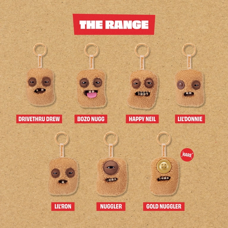 Fuggler Fugg Nuggets 3.5 Inch Collectible Keyring by ZURU - Ugly
