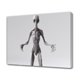 thumbnail image 1 of Póster en lienzo de criatura alienígena generada por IA, decoración de dormitorio, paisaje deportivo, decoración de oficina, regalo, estilo marco, 16 x 24 pulgadas (40 x 60 cm), 1 of 8