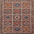 thumbnail image 1 of Ahgly Company Machine Washable Indoor Square Traditional Saffron Red Area Rugs, 5' Square, 1 of 7