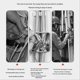 thumbnail image 4 of Hexagonal Handle Wire Stripper Electrician Special Fast Wire Stripper, 4 of 5