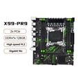 thumbnail image 2 of Kit de Placa Base X99 PR9 LGA 2011-3 Apto para 4 Memorias RAM DDR4 SATA M.2/NVME M.2 con Procesador CPU E5 2666v3, 2 of 10
