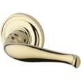 thumbnail image 1 of Levier Décoratif Factice Complet et Rose Ronde Traditionnelle&44; Laiton à Vie, 1 of 1