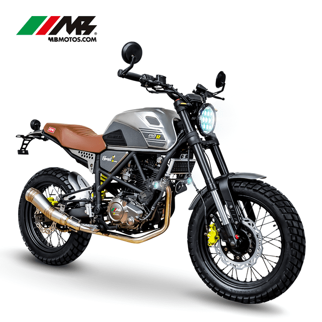 Motocicleta Doble proposito MB MOTOS Hornet 250 R Line Plata 2025