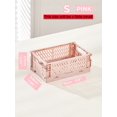 thumbnail image 4 of 1pc Solid Color Stationery Storage Basket, 4 of 4