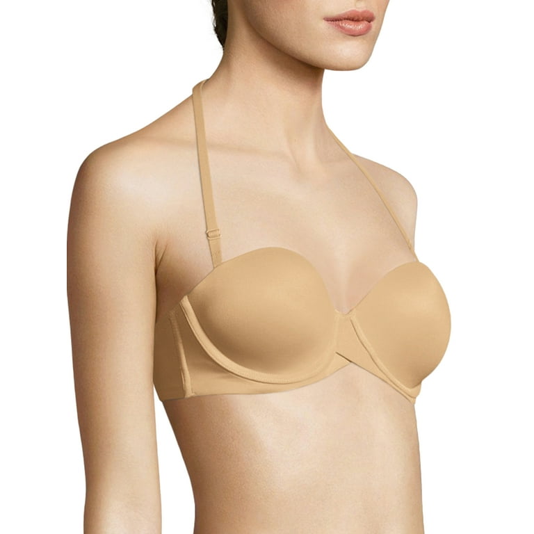 Maidenform Sweet Nothings Stay Put Strapless Push Up Underwire Bra, Style  SN6990