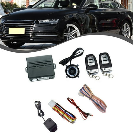Remote Starter Keyless Entry Car Engine Start Push Button Security Alarm Systems