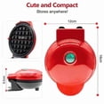 thumbnail image 3 of Waffle Maker Machine for Individuals, Paninis, Hash Browns, & Other On the Go Breakfast, Lunch, or Snacks, with Easy to Clean, Non-Stick Sides, 3 of 5