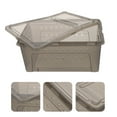 thumbnail image 3 of BRIGHTFUFU Caja de reptil de plástico Terrario con caja de alimentación Caja de reproducción de reptil de mascota, 3 of 8
