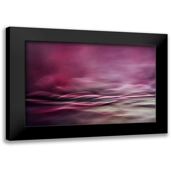 Marthinussen, Willy 24x17 Black Modern Framed Museum Art Print Titled - Water colours