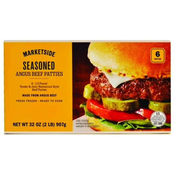 Hamburguesa Marketside angus 907 gr