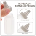 thumbnail image 3 of WHAMVOX 4pcs Sturdy White Sauce Squeeze Bottles Multifunctional Kitchen Condiment Containers 30ml, 3 of 8