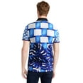 thumbnail image 2 of Hat and Beyond Men's Premium Short Sleeve Printed Polo Shirt with Lightweight Slim Classic Fit, 2 of 7