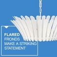 thumbnail image 2 of 47694TXP Hinkley Lighting Reina - 15W 3 LED Medium Tapered Chandelier-12 Inch Tall and 25.5 Inch Wide-Textured Plaster Finish, 2 of 11