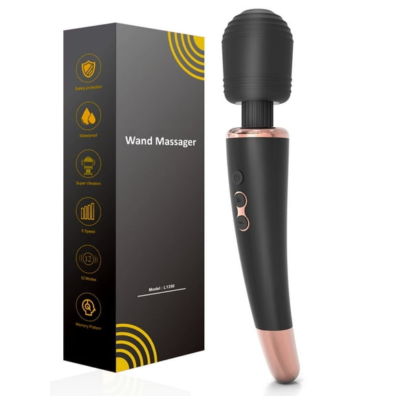 Portable Handheld Electric Massager, Soft Vibration, Neck, Shoulder, and Leg Relief