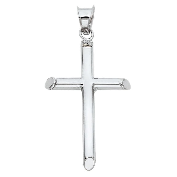 14K Classic Cross Religious Pendant