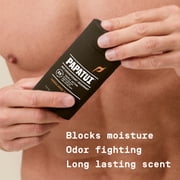 Papatui Triple Action Complex Mens 48-Hour Antiperspirant and Deodorant, Sandalwood Suede, 2.6 oz