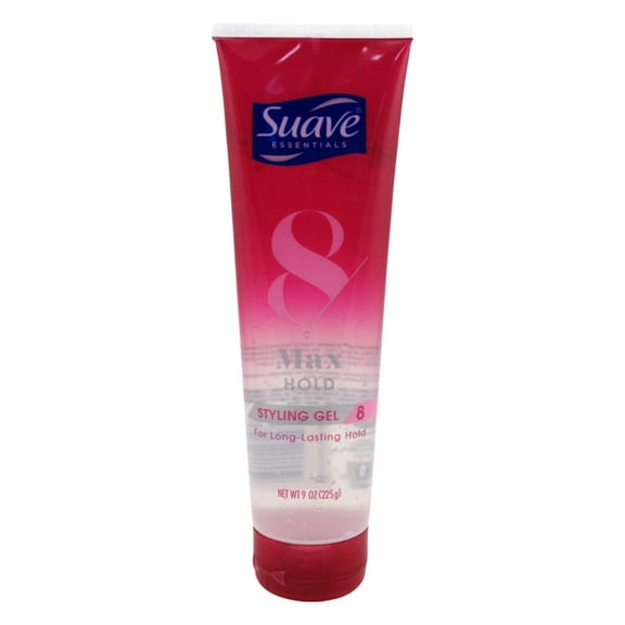 Suave Essentials Styling Gel Max Hold 8.9 Ounce (Pack of 2)