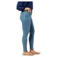 thumbnail image 4 of Levi Strauss Signature Women's and Women's Plus High Rise Skinny Jeans, Inseams: Short, Regular and Long, Sizes 2-28, 4 of 5
