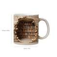 thumbnail image 4 of ADruer Book Coffee Mug, Library Bookshelf Mugs Book Lovers Coffee Mug Book Club Cup Bookish Bookworm Mug Gifts for Men Women (#1), 4 of 4