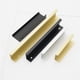 thumbnail image 4 of Toystoory Amplia gama de aplicaciones de aleación de aluminio, manijas ocultas para gabinetes con tornillos, resistentes y duraderas Decoración del hogar Oro, 4 of 6