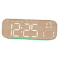 thumbnail image 2 of DOLITY LED Digital Clock Tabletop Stylish Table Clock for Bedroom Classroom Kitchen Brown, 2 of 9