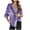 Spring01Purple, variant on ylioge Summer Blouses for Women, Womens Summer Shirts Canary Velvet Elegant Casual Loose Lapel Button Down Long Sleeve with Pockets Solid Color Basic Cardigan Tops Shirts Summer