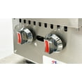 thumbnail image 6 of 12 in. Commercial 2-Burner Hot Plate Natural Gas w/ Liquid Propane Kit, NSF Certified, 6 of 8