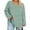 Army Green, variant on Tops for Women, Women's Plus Size Tops Long Sleeve Tee Shirt V Neck Fashion Basic Ladies Loose Fit T Shirt Brown XL