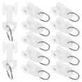 thumbnail image 4 of MasteelfCA 50PCS Curtain Rolle Curtain Rail Accessories Mute Hook Track Pulley Ball Hook Roller, 4 of 7