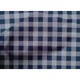 thumbnail image 4 of oneOone Cotton Cambric Navy Blue Fabric Gingham Check Sewing Craft Projects Fabric Prints By Yard 56 Inches Wide, 4 of 4
