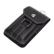 thumbnail image 2 of Riñonera para hombre, riñonera, funda práctica, bolsa para teléfono para deportes, senderismo al aire libre negro L para 75 pulgadas, 2 of 8