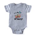 thumbnail image 1 of CafePress - Butterfly 1St Birthday - Cute Infant Baby Football Bodysuit, 1 of 1