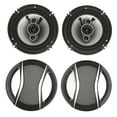 thumbnail image 1 of Altavoz Coaxial Para Coche, Altavoces Estéreo Omnidireccionales De 650 W Para Coche, 35 Hz-22000 Hz, Disipación De Calor Para Sistemas De Sonido De Coche, 1 of 7