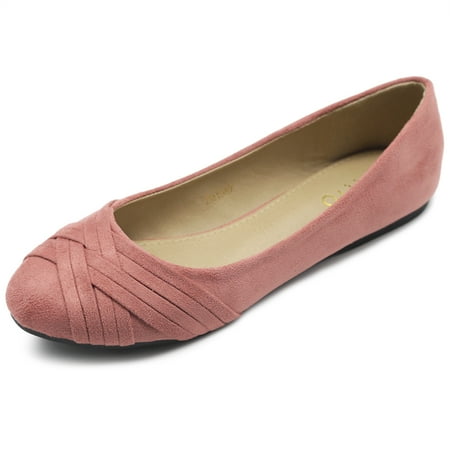 

Ollio Women s Ballet Shoes Cute Casual Comfort Flats ZM1987