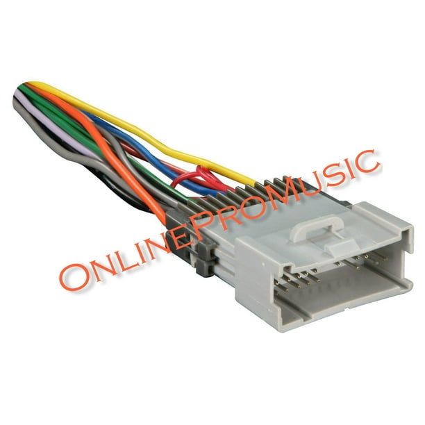 Metra 70-2002 Select 2000-2005 Saturn Car Radio Wiring ... 1998 saturn radio wiring harness 