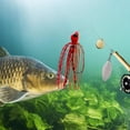thumbnail image 4 of TIELUTT 12g/18g Weedless Spinnerbaits Metal Composite Xfinity Baitcaster Combo round Baitcaster Reels Baitcaster Rod and Reel Combo Baitcaster Rod and Reel Baitcaster Rod and Reel Combo Right Handed, 4 of 5