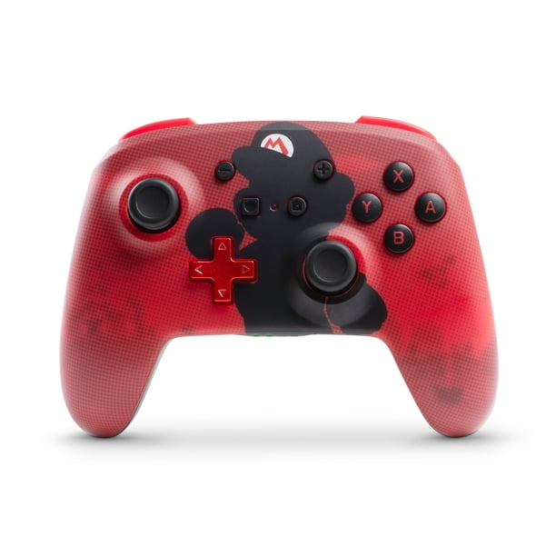 Powera Enhanced Wireless Controller For Nintendo Switch Mario Silhouette Walmart Com Walmart Com