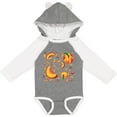 thumbnail image 3 of Inktastic Peach Fruit Party Boys or Girls Long Sleeve Baby Bodysuit, 3 of 5